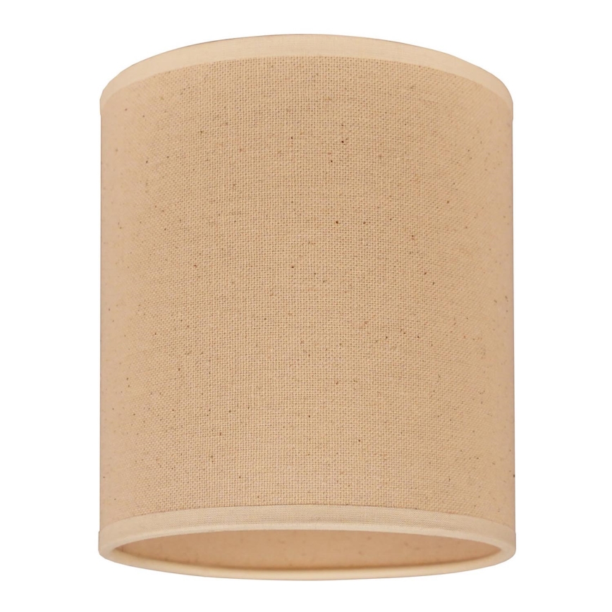 Duolla - Lampeskærm ROLLER E27 diameter 13 cm beige