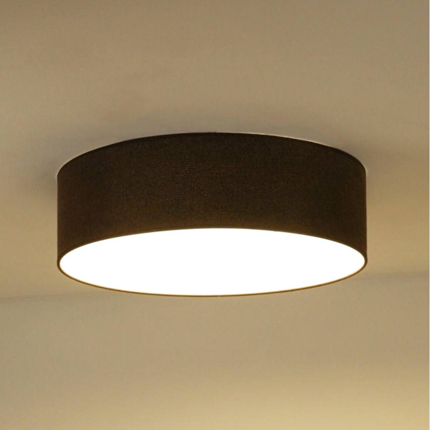 Duolla - LED loftlampe CORTINA LED/26W/230V diameter 30 cm 4000K brun