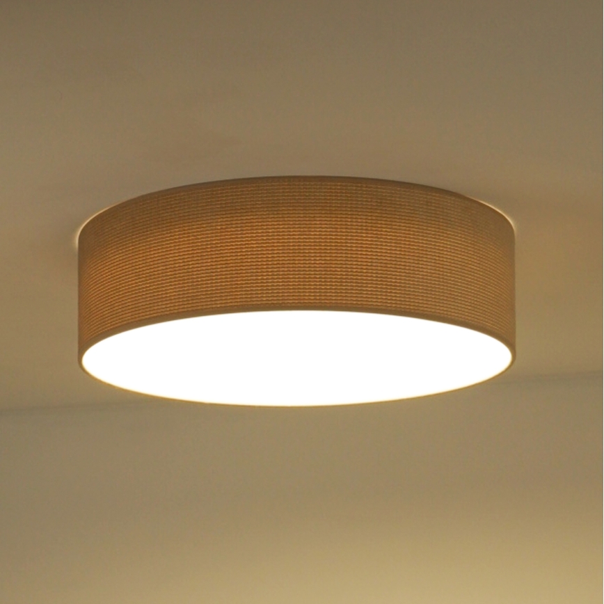 Duolla - LED loftlampe CORTINA LED/26W/230V diameter 30 cm beige