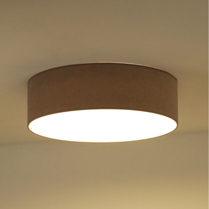 Duolla - LED loftlampe CORTINA LED/26W/230V diameter 30 cm brun