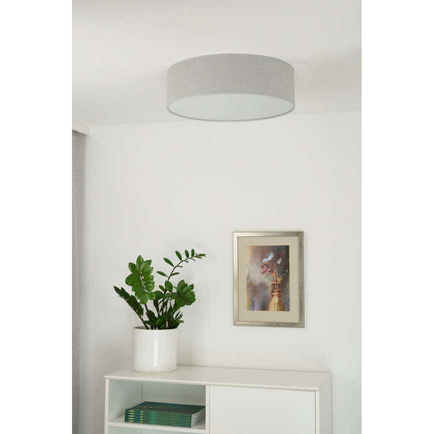 Duolla - LED loftlampe CORTINA LED/26W/230V diameter 30 cm grå