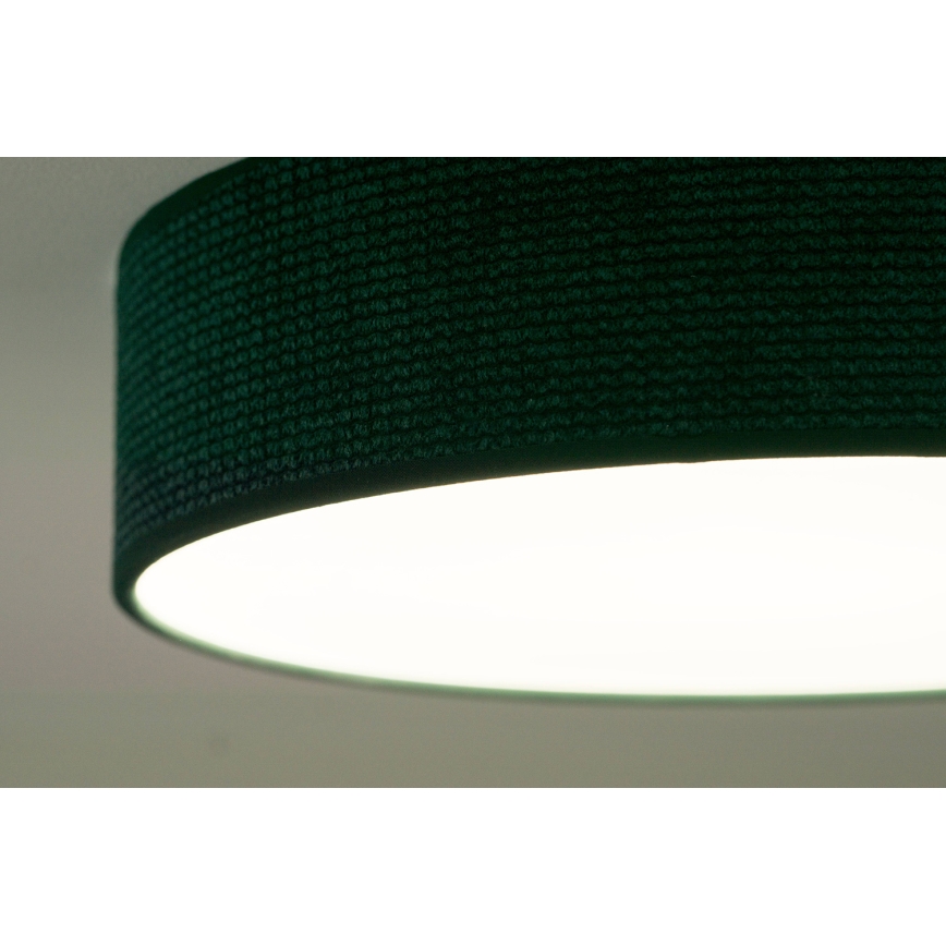 Duolla - LED loftlampe CORTINA LED/26W/230V diameter 30 cm grøn