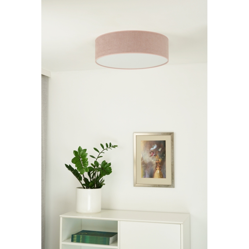 Duolla - LED loftlampe CORTINA LED/26W/230V diameter 30 cm lyserød