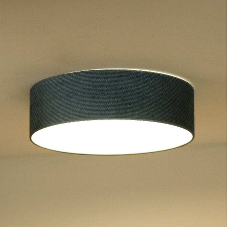 Duolla - LED loftlampe CORTINA LED/26W/230V diameter 30 cm turkis