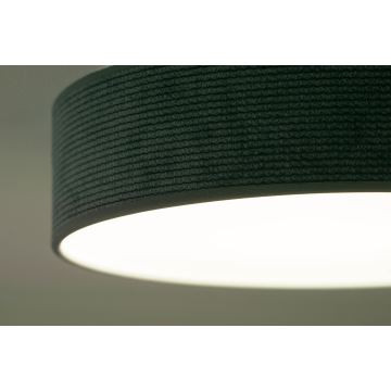 Duolla - LED loftlampe CORTINA LED/26W/230V diameter 30 cm turkis