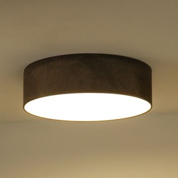 Duolla - LED loftlampe CORTINA LED/26W/230V diameter 45 cm 4000K brun