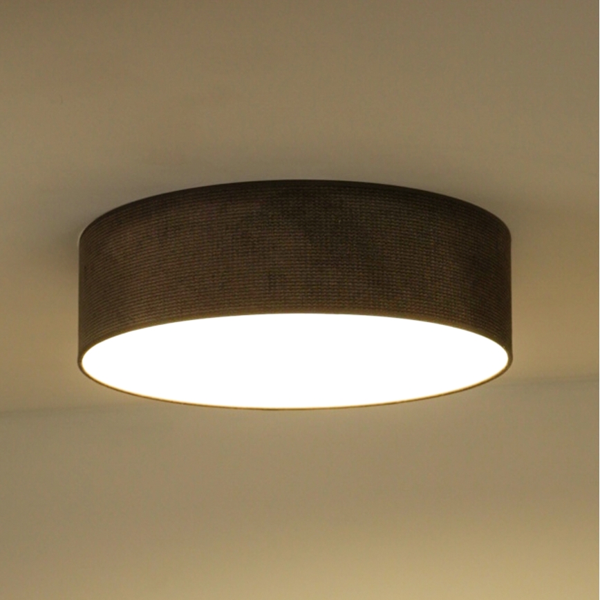 Duolla - LED loftlampe CORTINA LED/26W/230V diameter 45 cm 4000K brun