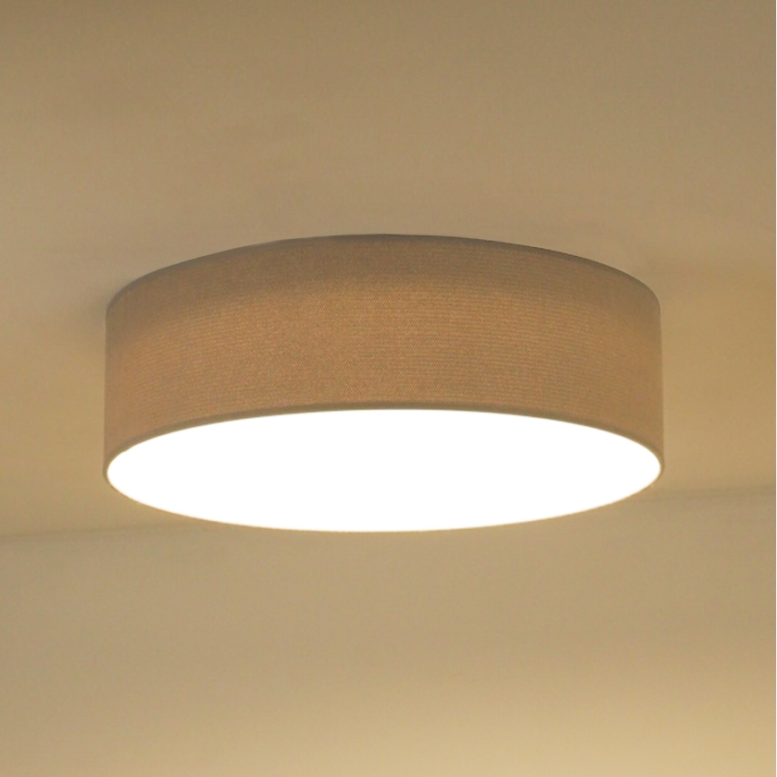 Duolla - LED loftlampe CORTINA LED/26W/230V diameter 45 cm grå