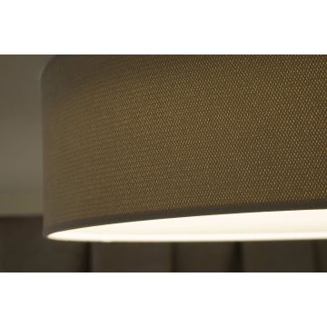 Duolla - LED loftlampe CORTINA LED/26W/230V diameter 45 cm grå