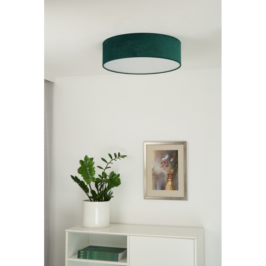 Duolla - LED loftlampe CORTINA LED/26W/230V diameter 45 cm grøn