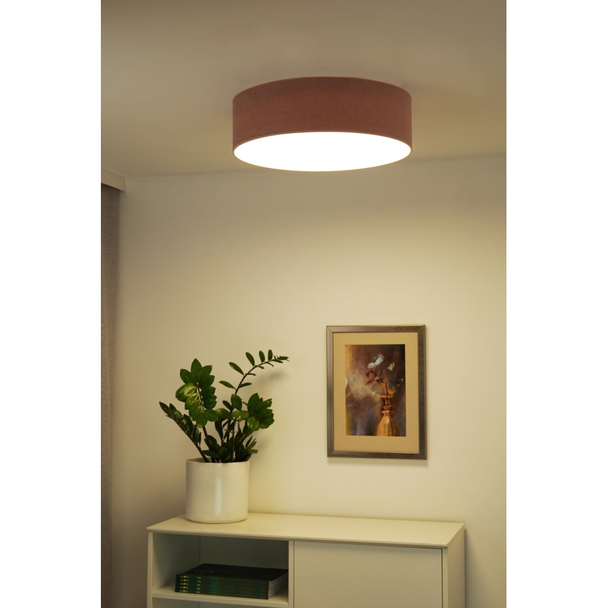 Duolla - LED loftlampe CORTINA LED/26W/230V diameter 45 cm lyserød