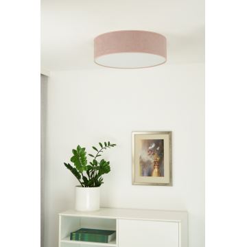 Duolla - LED loftlampe CORTINA LED/26W/230V diameter 45 cm lyserød