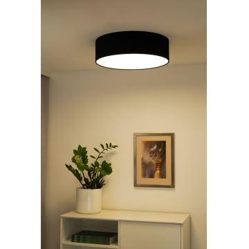 Duolla - LED loftlampe CORTINA LED/26W/230V diameter 45 cm sort