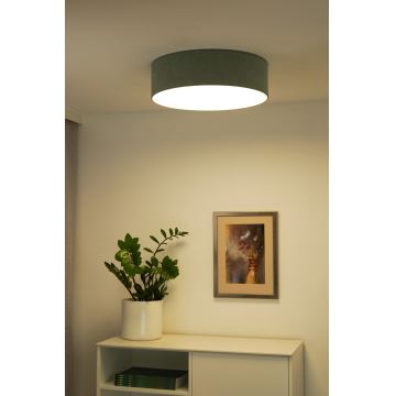 Duolla - LED loftlampe CORTINA LED/26W/230V diameter 45 cm turkis