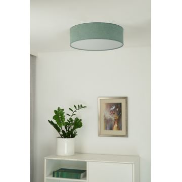 Duolla - LED loftlampe CORTINA LED/26W/230V diameter 45 cm turkis