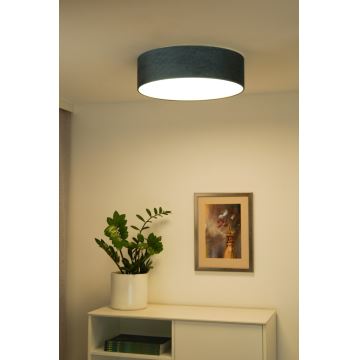 Duolla - LED loftlampe CORTINA LED/26W/230V diameter 45 cm turkis