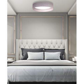 Duolla - LED loftlampe ROLLER LED/24W/230V lysegrå