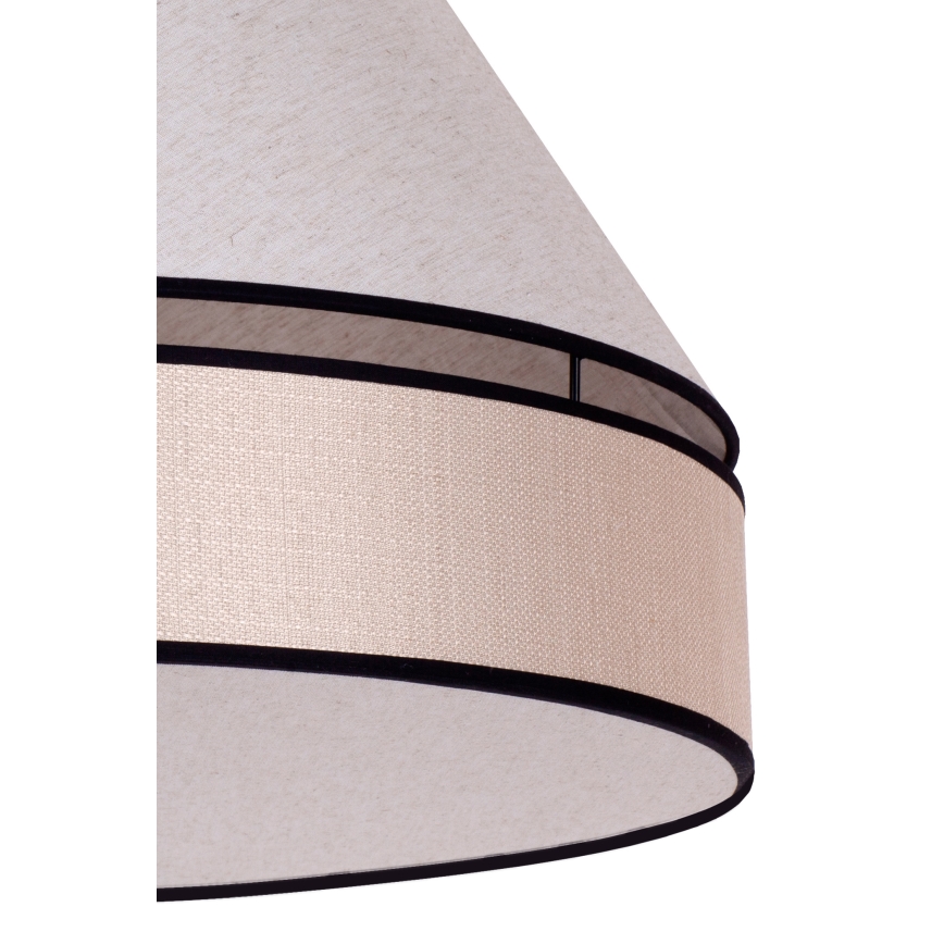 Duolla - Loftlampe AVIGNON 1xE27/15W/230V diameter 50 cm beige