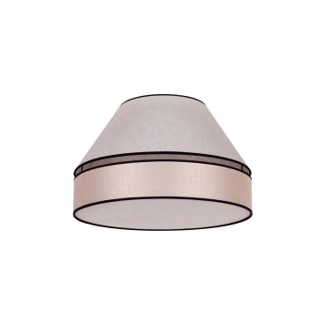 Duolla - Loftlampe AVIGNON 1xE27/15W/230V diameter 50 cm beige