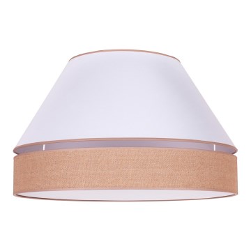 Duolla - Loftlampe AVIGNON 3xE27/15W/230V diameter 60 cm hvid/brun