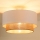 Duolla - Loftlampe  BOHO 1xE27/15W/230V diameter 45 cm hvid/brun