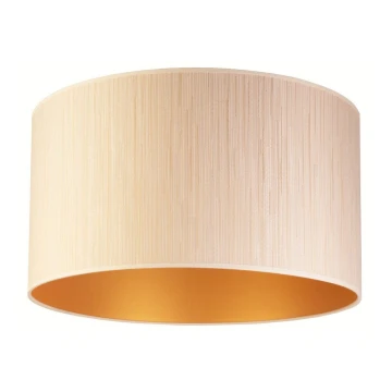 Duolla - Loftlampe ESSEX 1xE27/40W/230V beige/gylden