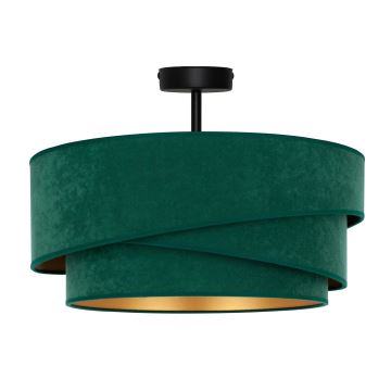 Duolla - Loftlampe KOBO 1xE27/15W/230V diameter 45 cm grøn