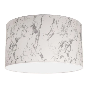 Duolla - Loftlampe MARBLE 1xE27/40W/230V hvid/grå