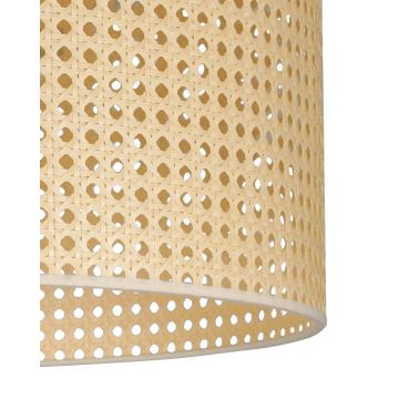 Duolla - Loftlampe ROLLER RATTAN 1xE27/15W/230V beige