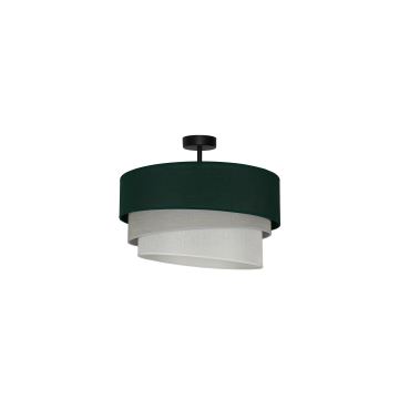 Duolla - Loftlampe TRIO 1xE27/15W/230V grøn/grå/hvid