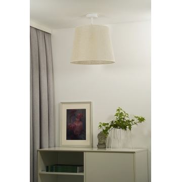 Duolla - Loftlampe YUTE 1xE27/15W/230V grå