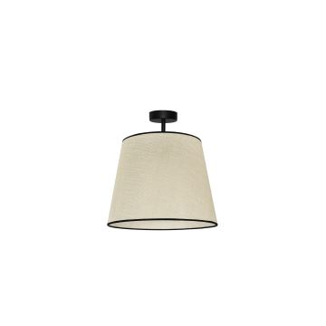 Duolla - Loftlampe YUTE 1xE27/15W/230V grå/sort