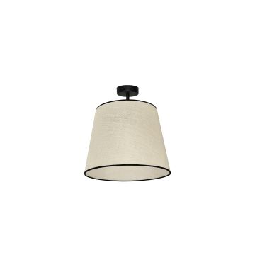 Duolla - Loftlampe YUTE 1xE27/15W/230V grå/sort