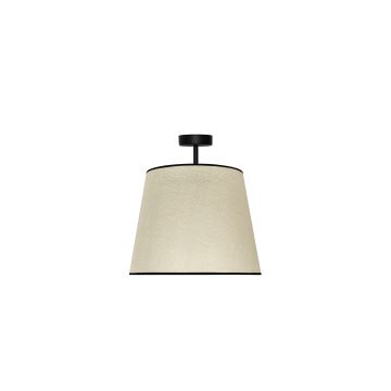 Duolla - Loftlampe YUTE 1xE27/15W/230V grå/sort