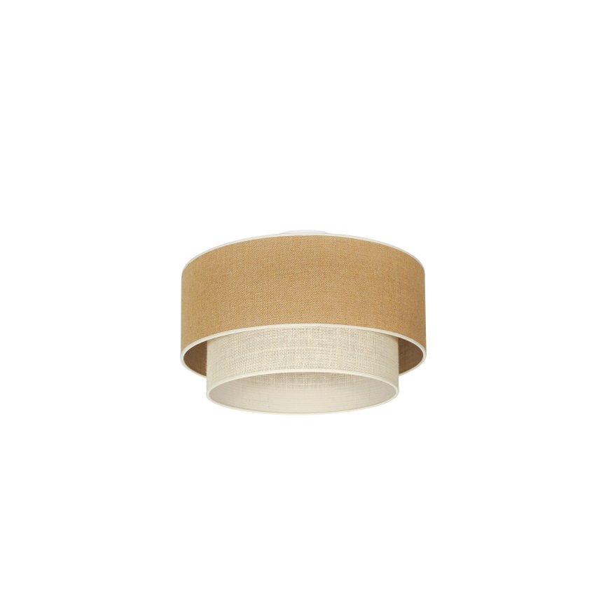 Duolla - Loftlampe YUTE BOHO 1xE27/15W/230V diameter 45 cm brun/grå