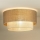 Duolla - Loftlampe YUTE BOHO 3xE27/15W/230V diameter 60 cm brun/grå