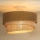 Duolla - Loftlampe YUTE TRIO 3xE27/15W/230V diameter 60 cm brun/grå/beige