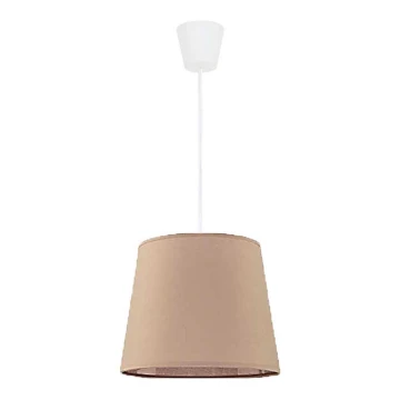 Duolla - Lysekrone i en snor SOLO 1xE27/40W/230V beige