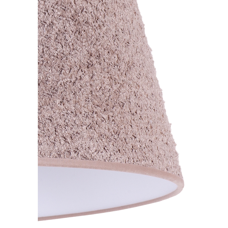 Duolla - Pendel BOUCLE 1xE27/15W/230V diameter 50 cm brun