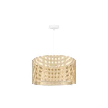 Duolla - Pendel ROLLER RATTAN 1xE27/15W/230V beige