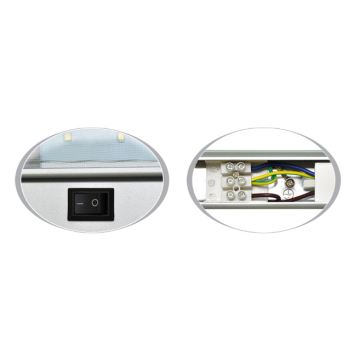 Ecolite TL2016-70SMD - LED underskabslampe til køkken 1xLED/15W/230V