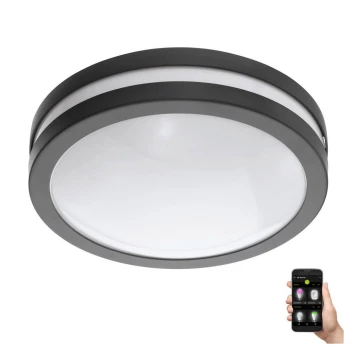 Eglo 33571 - LED badeværelseslampe dæmpbar LOCANA-C LED/14W/230V IP44 sort