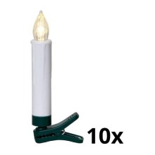 Eglo 410001 - 10x LED julelys til juletræ 1xLED/0,06W/1xAAA