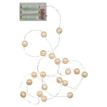 Eglo - LED julelyskæde 15xLED/1,4 m