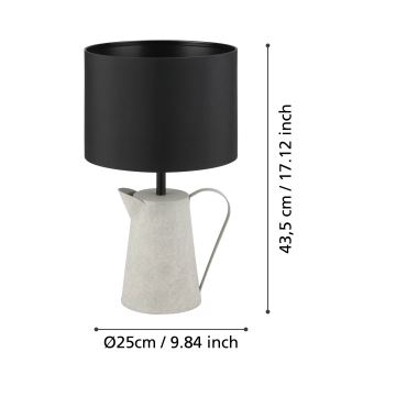 Eglo - Bordlampe 1xE27/40W/230V