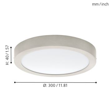 Eglo 78217 - LED loftlampe FUEVA LED/22W/230V