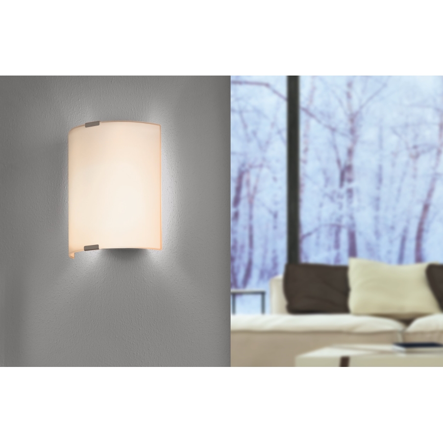 Eglo - Loft-/væglampe 1xE27/60W hvid