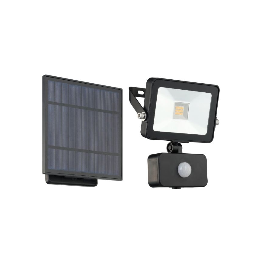 Eglo - Soldrevet LED projektør med sensor 15xLED/0,03W/3,7V IP44