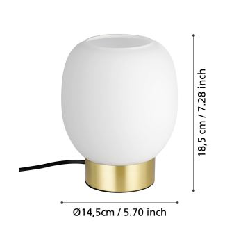 Eglo - Bordlampe 1xE27/40W/230V