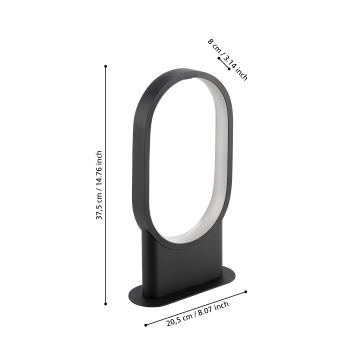 Eglo - LED bordlampe LED/10,8W/230V